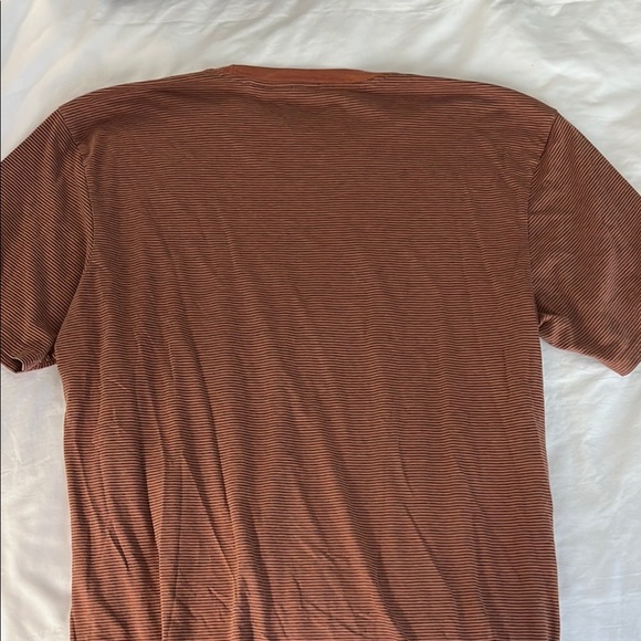 Prana burnt orange and grey Short Sleeve Tee - Picture 4 of 6